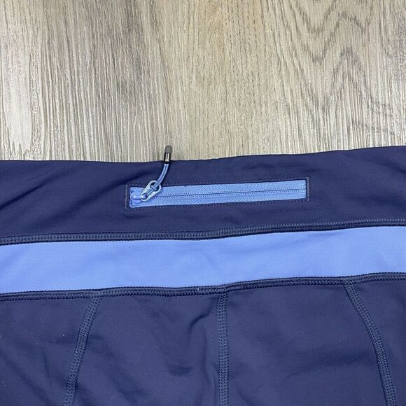 Lululemon Pants Womens 6 Cropped Run Inspire Yoga Athletic Activewear Gym Workou - Picture 6 of 10